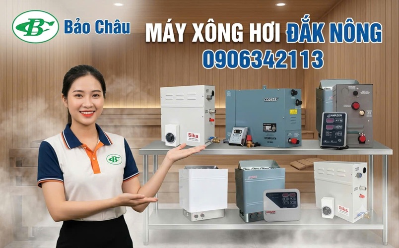 Máy xông hơi đắk nông