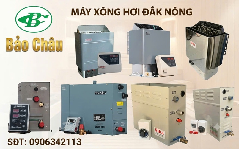 Máy xông hơi đắc nông