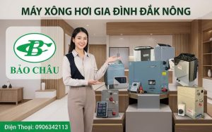 Máy xông hơi gia đình đắc nông