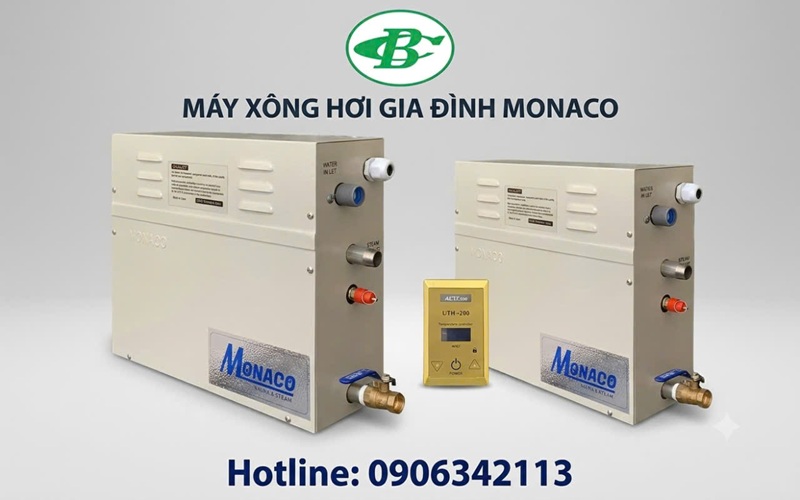 Máy xông hơi gia đình Monaco