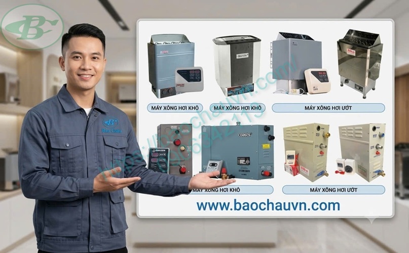 Máy xông hơi gia đình Cam Ranh